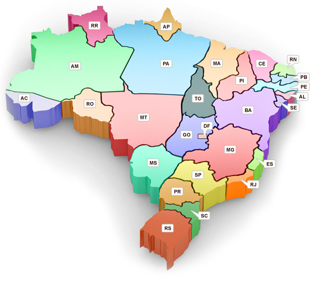 mapa brasil